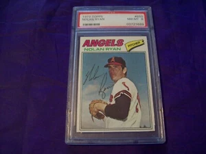 1977 TOPPS #650 NOLAN RYAN PSA 8 - Picture 1 of 2