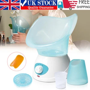 Facial Steamer Spa Pores Nose Steam Sprayer Skin Beauty Face Mist Clean Sauna UK - Picture 1 of 14