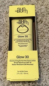 Sun Bum Glow 30 Moisturizing Sunscreen Face Lotion SPF 30 2 fl oz Exp 3/25 - Picture 1 of 3