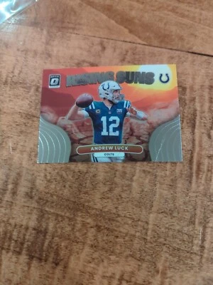 Andrew Luck 2022 Panini Donruss Optic Rising Suns RS-4 - Изображение 1 из 2