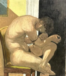 EDWARD MELCARTH (1914–1972) American - Oil On Canvas “His Last Painting Ever” - Picture 1 of 15