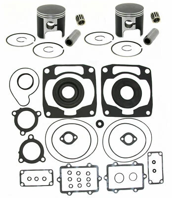 2001 Arctic Cat Mountain Cat 800 SPI Pistons Bearings Full Gasket Crank Seals - Image 1 of 4