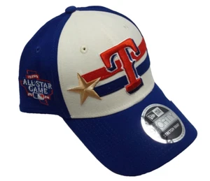 New Era Adulto 2024 MLB Juego de Estrellas Texas Rangers Azul 9Forty Sombrero Ajustable - Imagen 1 de 7