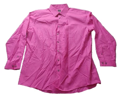 J. Ferrar Slim Fit Rosa Brillante 17-17.5, 34-35, XL Foto 1 de 4