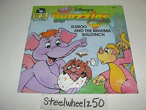 Vintage Walt Disney's Wuzzles Eleroo & Brahma Bullfinch Book Record Set SEALED - Imagen 1 de 3