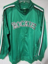 Colorado Rockies Mens Size X-Large Full Zip Embroidered Track Jacket B1 238
