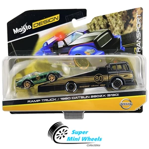 Maisto 1:64 Transport Ramp Truck / 1980 Datsun 280ZX (S130) - Picture 1 of 2