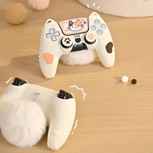 GeekShare PS5 Silicone Skin Case Cover for Playstation 5 Controller Calico Cat - Picture 1 of 9