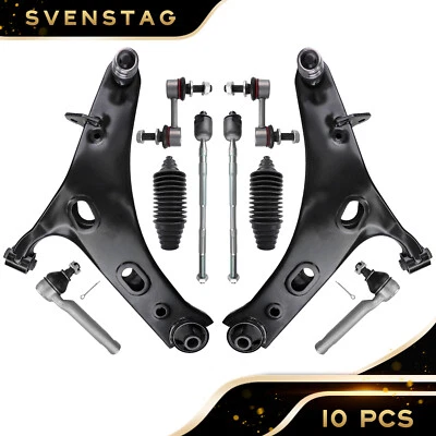SVENSTAG Control Arm Kit Swaybar Tie Rods for 2014-2018 Subaru Forester - 10Pcs - Image 1 of 4