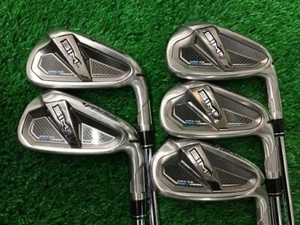 TaylorMade SIM2 MAX-OS / Iron Set / Regular / Steel Shaft KBS MAX MT85 JP - Picture 1 of 4