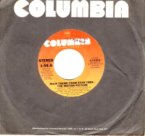 JERRY GOLDSMITH: MAIN THEME FROM STAR TREK THE MOTION PICTURE / ILA'S THEME-7107 - Picture 1 of 3