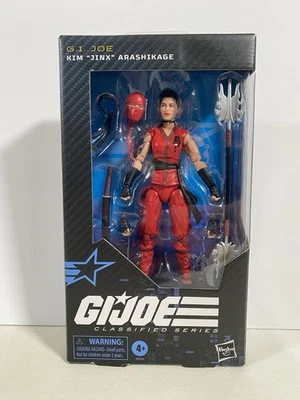 Figura de acción GI Joe Classified Series Jinx Kim Arashikage 6" 2024 Hasbro 124 Foto 1 de 2