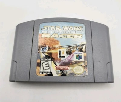 Star Wars Episode 1 Racer (Nintendo 64, 1999) Authentic N64 Tested Mint Retro SW - Image 1 of 4