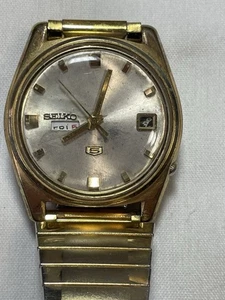 Seiko 5 6119-8203 Auto Watch – Dual Day/Date Windows – Running – Parts/Repair - Picture 1 of 10