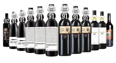 22000+ SOLD! AU Shiraz Red Wines Mixed 12x750ml RRP$349.97 Free Shipping/Returns - image 1 of 4