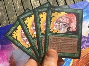 4x German FBB • Llanowar Elves • Pack Fresh • Mtg (1213) - Picture 1 of 16