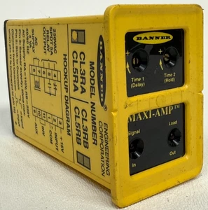Banner Engineering CL5RA 26419 Electromechanical Relay SPDT 11-Pin Programable - Picture 1 of 8