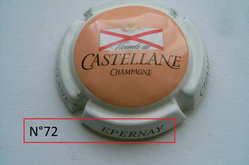 Capsule Champagne...PEU COMMUN, DE CASTELLANE  ... en l'état,  BIEN VOIR PHOTO. - Photo 1/1