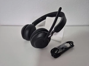 Casque stéréo sans fil Jabra Evolve2 65 (MS Teams, USB-A) - Noir - Photo 1/5