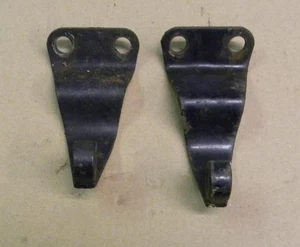 TRIUMPH 750 TWIN AND TRIPLE PAIR OF USED SEAT HINGES - Picture 1 of 1
