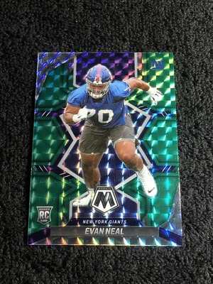 2022 Panini Mosaic Evan Neal Green (RC) #368 - Image 1 of 2