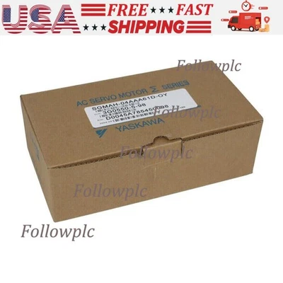 US FREE TAX SGMAH-04AAA61D-OY  IN STOCK YASKAWA Servo Motor shipping by UPS - Image 1 of 2