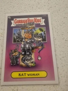 2022 Topps Garbage Pail Kids Bookworms #6 Kat Woman Gross Adaptations - Picture 1 of 2