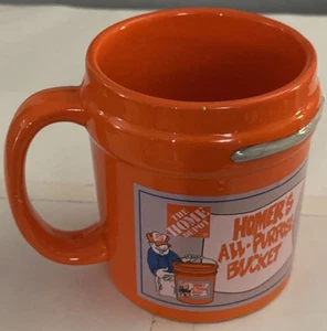 The Home Depot Homer's All-Purpose Bucket Mug Coffee Tea Cup 2015 Mr Christmas - Picture 1 of 3