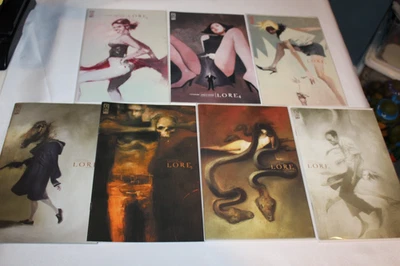 Conjunto completo Lore 1 2 3 4 5 quase perfeito 2003 madeira Ashley com variantes embarcadas indie BOM - Imagem 1 de 4