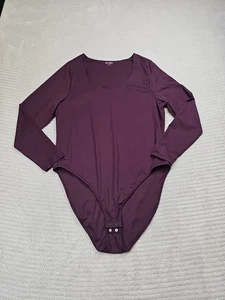 Old Navy Body Suit Womens 2X Purple Long Sleeve - Picture 1 of 7