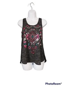 Vanity embellished tank top - Picture 1 of 4