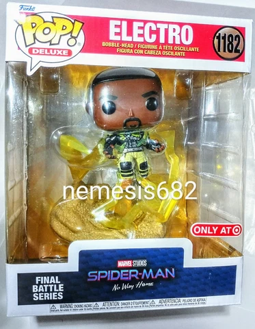 Funko Pop! Marvel Final Battle Series Electro 6" #1182 - NO PRE-ORDER - IN HAND! Cover