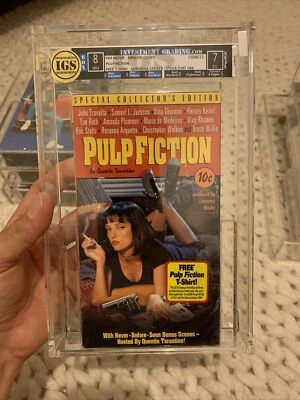 VHS Pulp Fiction IGS 8-7 Collector’s Edition John Travolta / Sam Jackson - Image 1 of 2