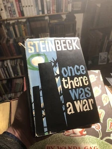 John Steinbeck : Once There Was a War : 1st UK Edition in Dust-Wrapper - Picture 1 of 6