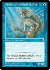 1x Merfolk of the Pearl Trident - LP - Portal - SPARROW MAGIC - mtg -
