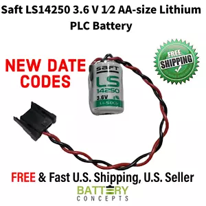 Battery for Eternacell B9650T, MICROLOGIX 1400 1500 Series Logic Controls - Picture 1 of 13