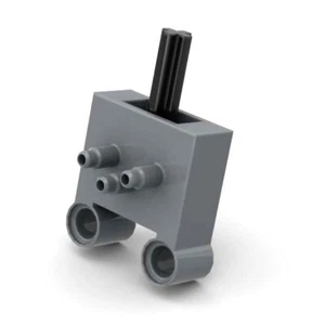 Lego compatible Pneumatic Switch + Hoses  (technic,switch,air,tank,fitting,car) - Picture 1 of 3