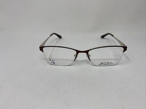 BOURGEOIS EYEWEAR CH7777 C41BZ BROWN GOLD 51/17/138 FLEX HINGE EYEGLASSES :I57 - Picture 1 of 8