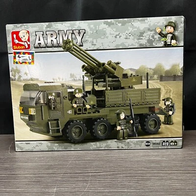 SLUBAN Army Building Blocks, Military Tank, M38-B0302, 306PCS New In Open Box - Image 1 of 4