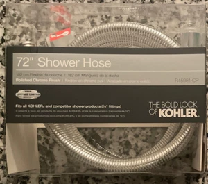 Manguera de ducha KOHLER 72" en cromo pulido - R45981-CP - nueva sellada - Imagen 1 de 1
