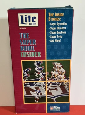 Miller Lite Beer Presents The Super Bowl Insider VHS — 第 1/4 张图片
