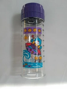 Vintage Playtex Baby Bottle Purple Surfer No Nipple 1998 - Picture 1 of 5