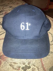 Vintage HBO 61* baseball cap hat 2001 promo Maris Mantle Yankees - Picture 1 of 9
