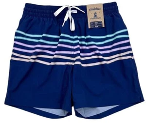 Chubbies Men's Classic Swim Trunks 5.5" The Moon Shadows Mesh Lined Boardshorts - Picture 1 of 6