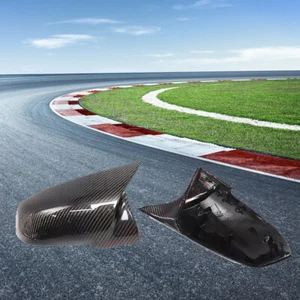 Real Carbon Fiber Mirror Cap Cover For BMW BMW F20 F21 F22 F23 F30 F32 F36 X17O - Picture 1 of 10