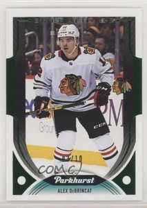 2020-21 Upper Deck Parkhurst Emerald Ice Achievement /10 Alex DeBrincat #236
