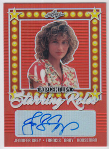 2021 LEAF METAL POP CENTURY JENNIFER GREY RED RAINBOW AUTO AUTOGRAPH 3/3