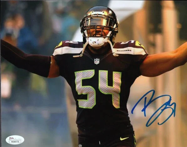JSA Bobby Wagner 8x10 Autographed Signed Seahawks SBXLVIII Champion Photo 3 - Image 1 of 1