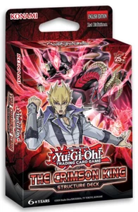 Yu-Gi-Oh! Structure Deck: The Crimson King 1ª Edición Totalmente Nuevo - Imagen 1 de 1