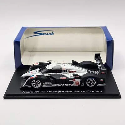 Spark Peugeot 908 HDI FAP #9 Peugeot Sport 3rd Position Le Mans 2008 1/43 Scale - Image 1 of 4